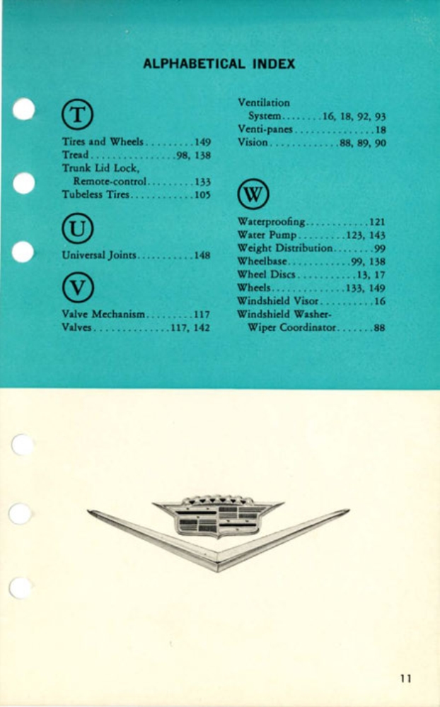 1956 Cadillac Salesmans Data Book Page 22